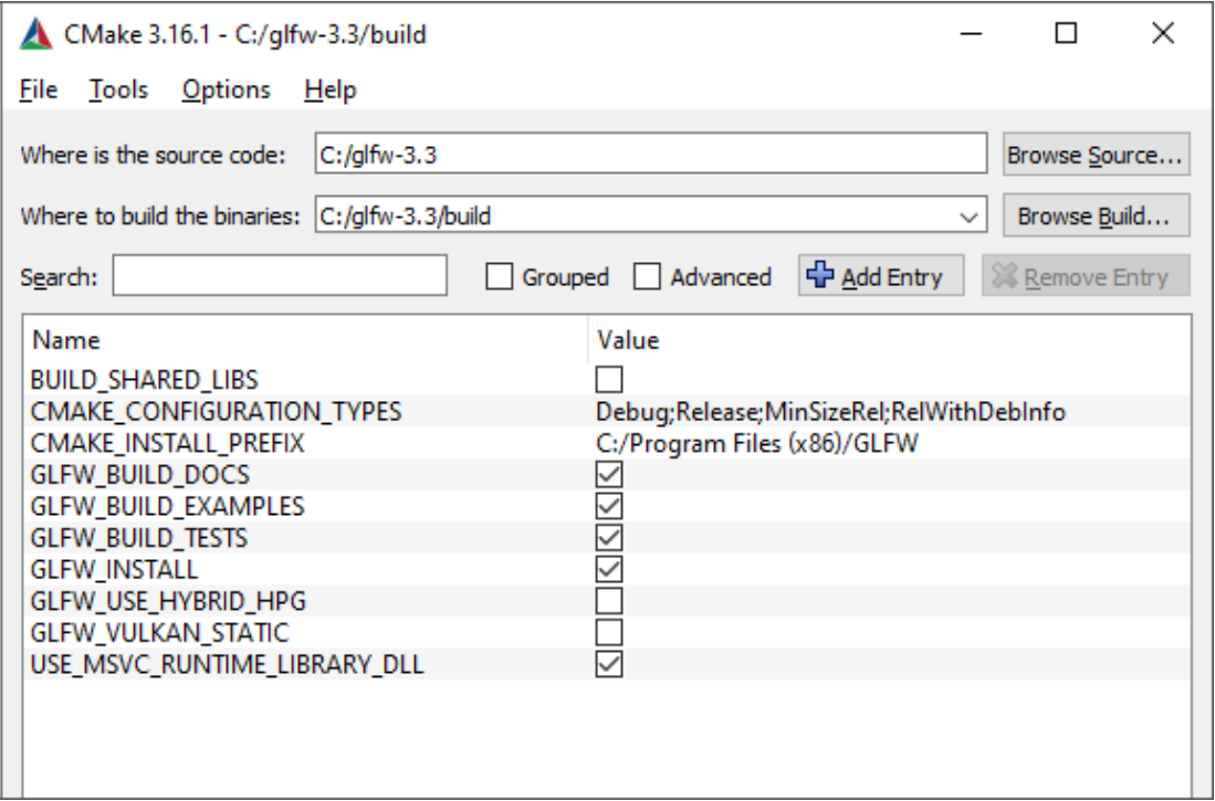 CMake - Creare una finestra con GLFW e OpenGL