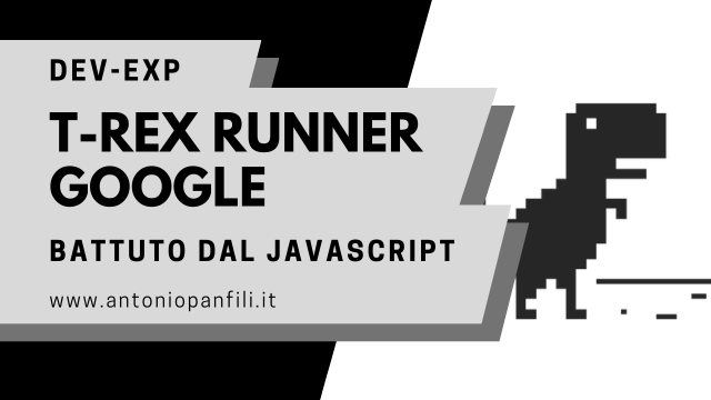 Usa il JavaScript per rendere il T-Rex Runner Game di Google invincibile