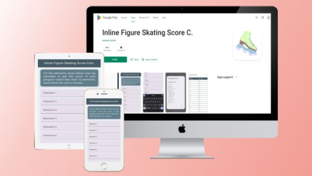 banner Inline Figure Skating Score Calculator